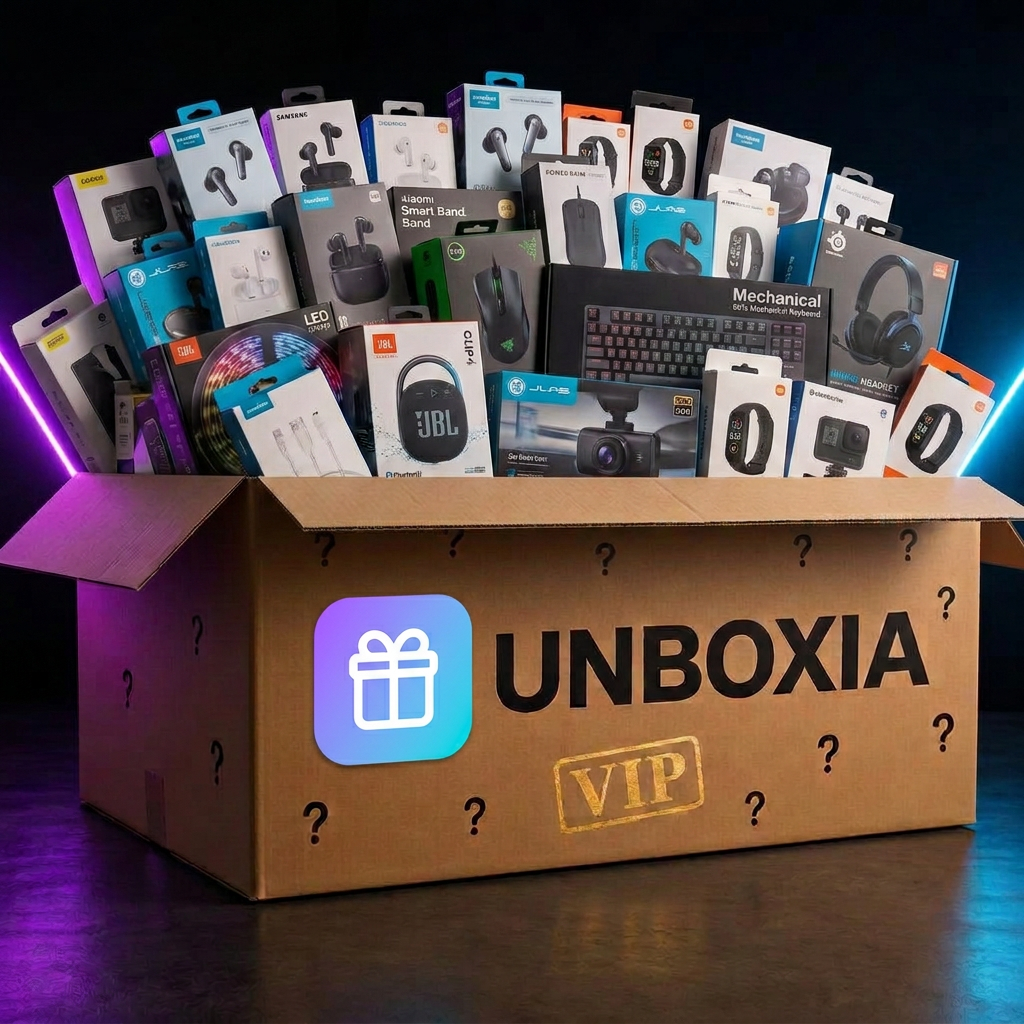 Speciál Mystery Box — mystery box Unboxia s elektronikou